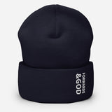 Forwards &God Cuffed Beanie