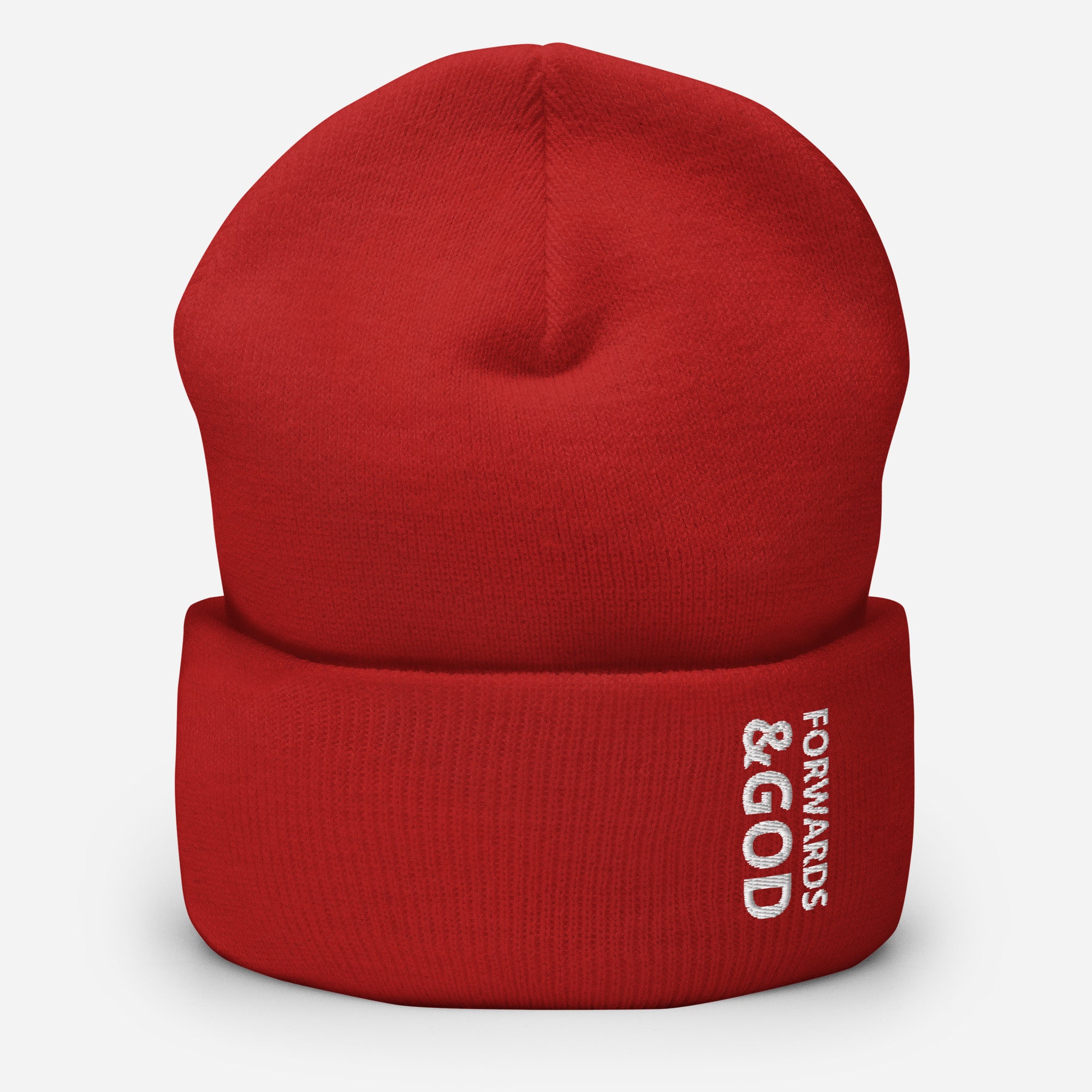 Forwards &God Cuffed Beanie
