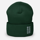 Surfers &God Smoke Cuffed Beanie