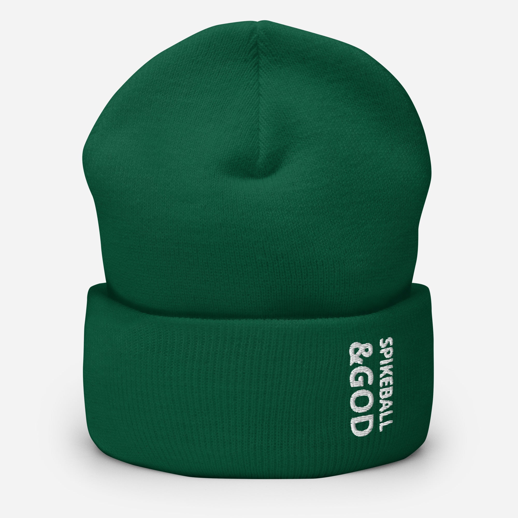 Spikeball &God Cuffed Beanie