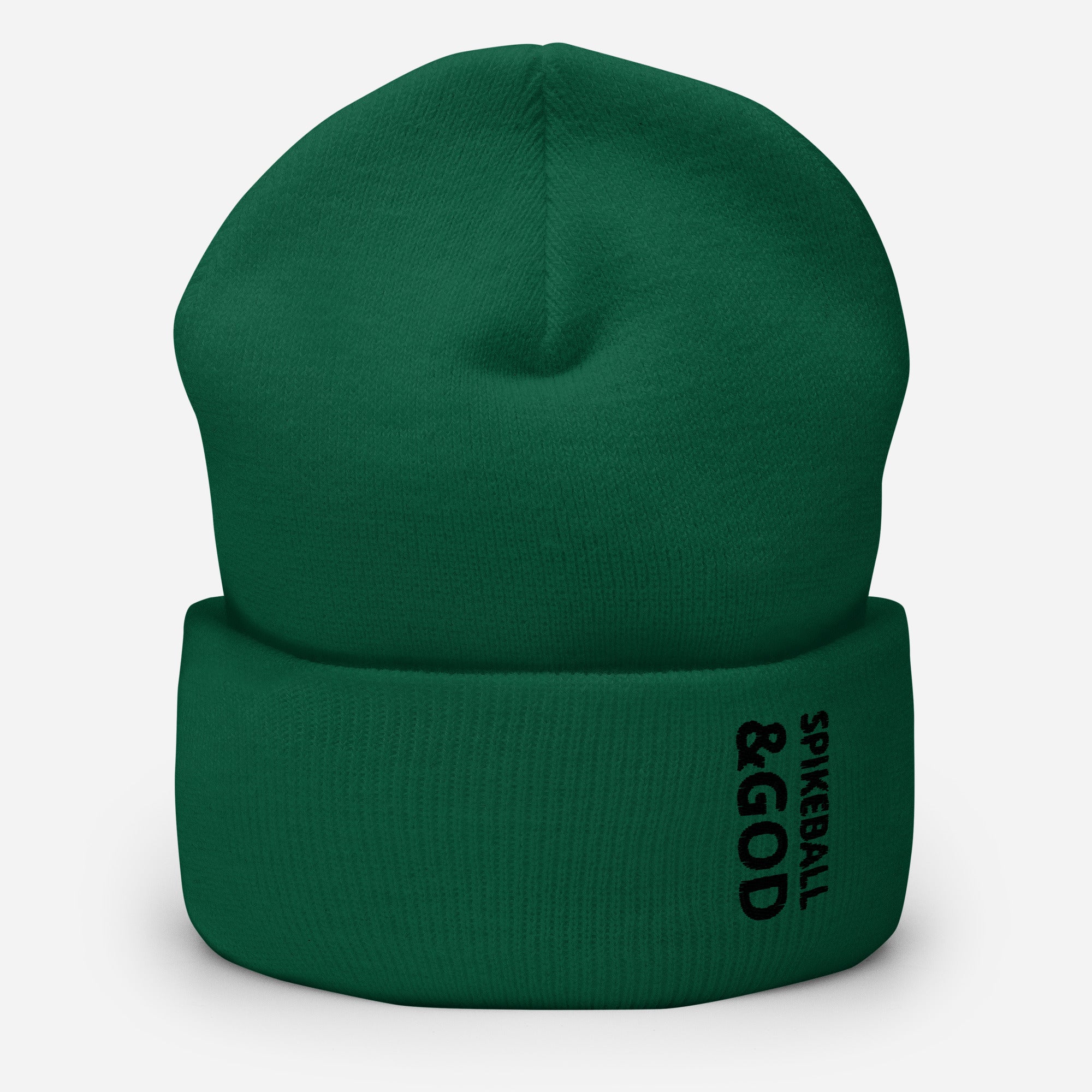 Spikeball &God Onyx Cuffed Beanie