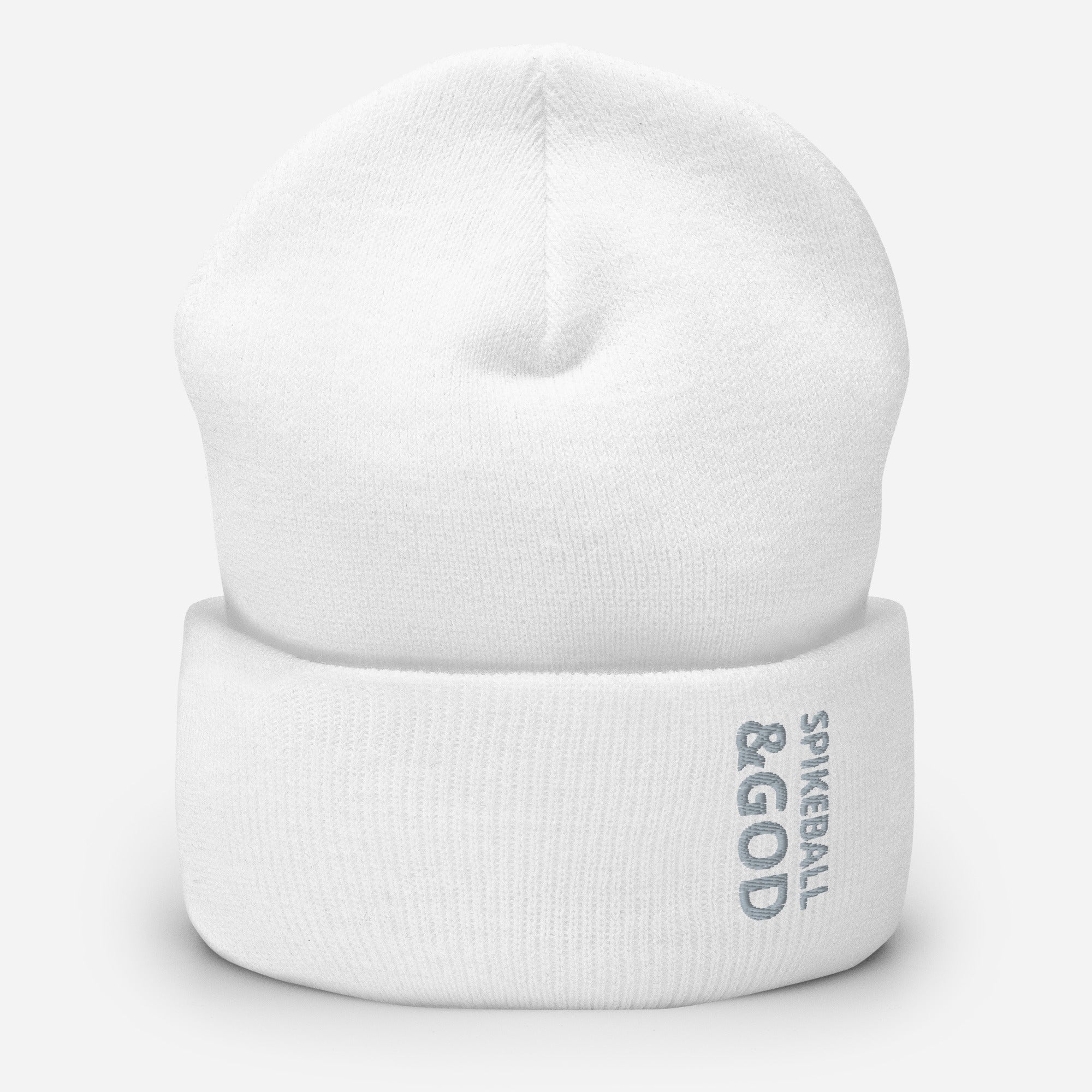 Spikeball &God Smoke Cuffed Beanie