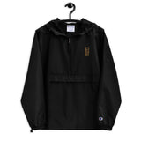 Football &God Vertical Zest Embroidered Champion Packable Jacket