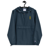 Basketball &God Vertical Tuscan Embroidered Champion Packable Jacket