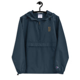 Football &God Vertical Zest Embroidered Champion Packable Jacket