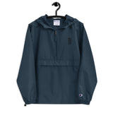 1STAR Coaches &God Vertical Onyx Embroidered Champion Packable Jacket