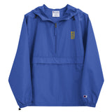Baseball &God Vertical Tuscan Embroidered Champion Packable Jacket