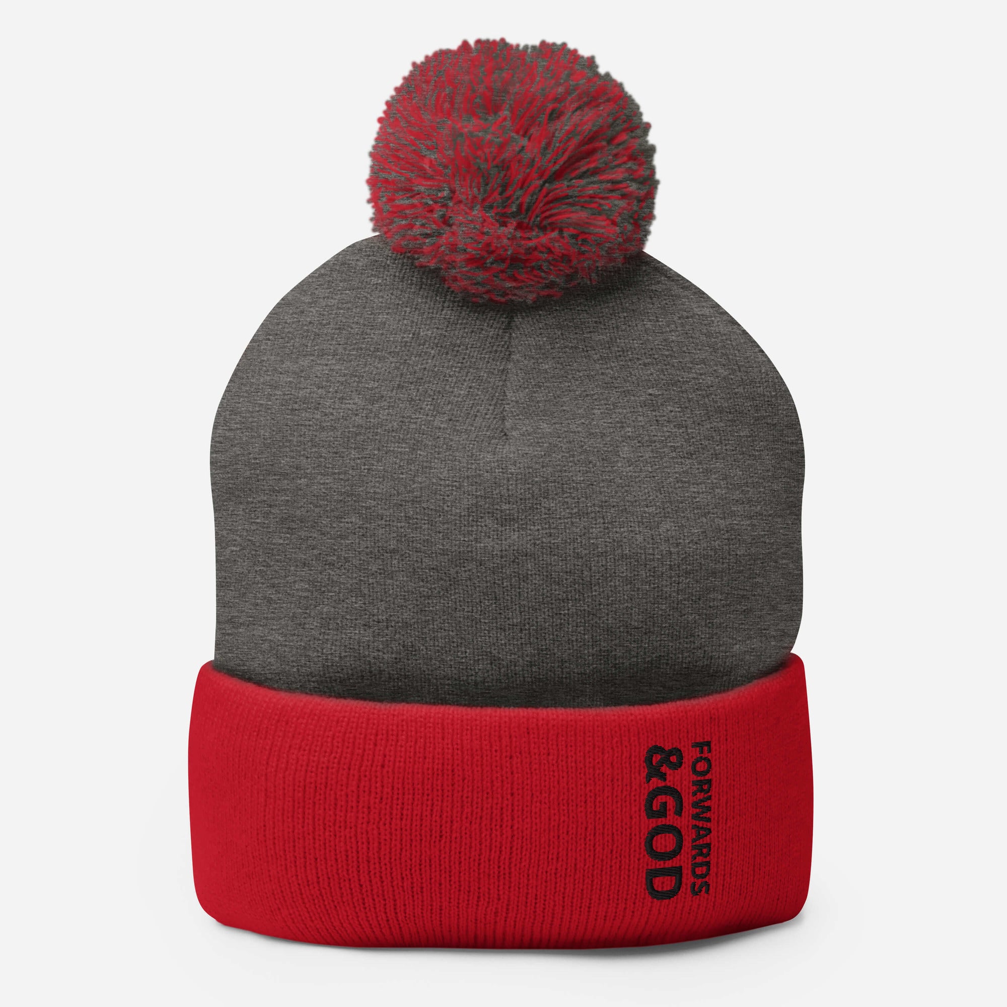 Forwards &God Onyx Pom-Pom Beanie