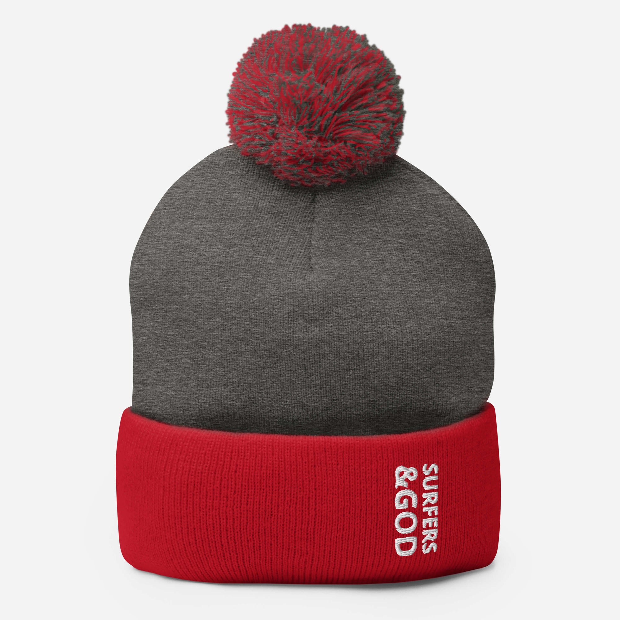 Surfers &God Pom-Pom Beanie
