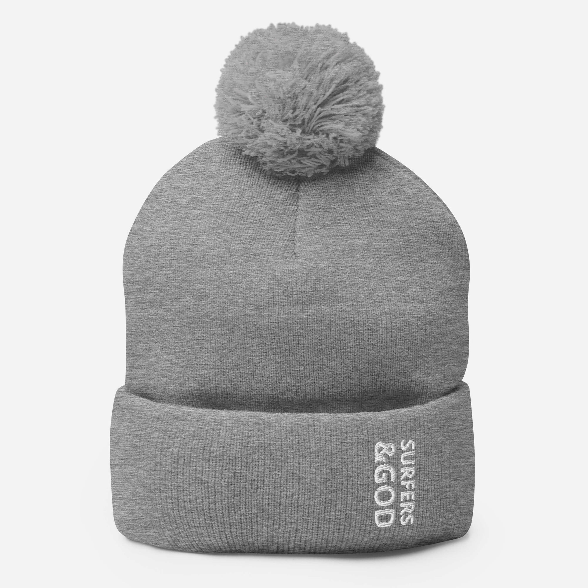 Surfers &God Pom-Pom Beanie