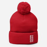 Surfers &God Pom-Pom Beanie