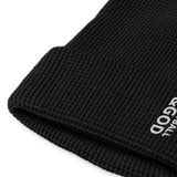 Football &God Vertical Waffle Beanie