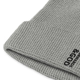 Forwards &God Vertical Onyx Waffle Beanie