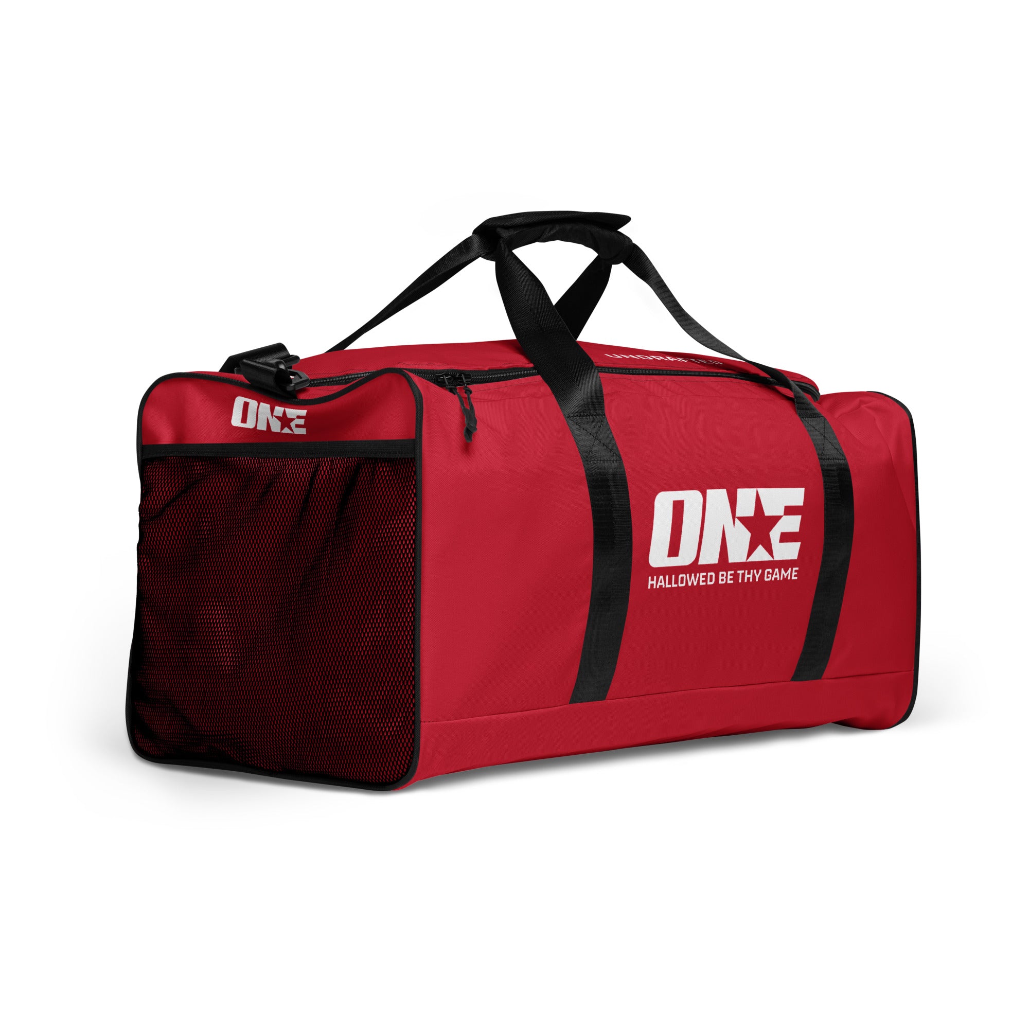 1STAR Undrafted Crimson Duffle Bag