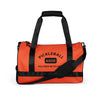 Pickleball &GOD Black Orange Gym Bag