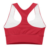 1STAR Crimson Alpha Longline Sports Bra
