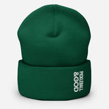Pickleball &GOD Cuffed Beanie