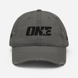 1STAR Distressed Dad Cap