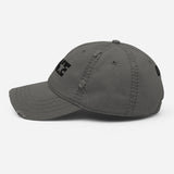 Volleyball 1STAR Distressed Dad Cap
