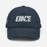 Texas 1STAR Distressed Dad Cap