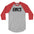 Heather Grey/Heather Red