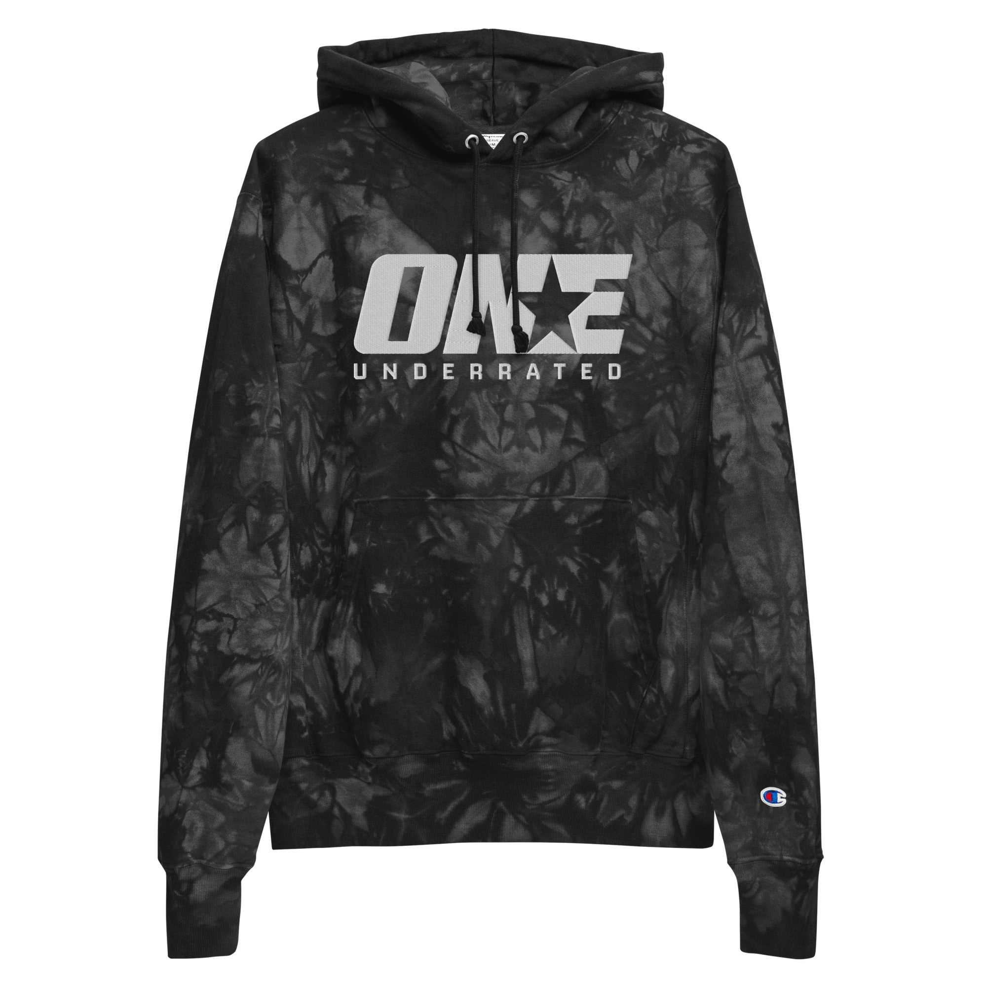 1STAR Underrated Champion Tie-dye Hoodie