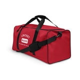 Cricket &God Crimson Duffle Bag