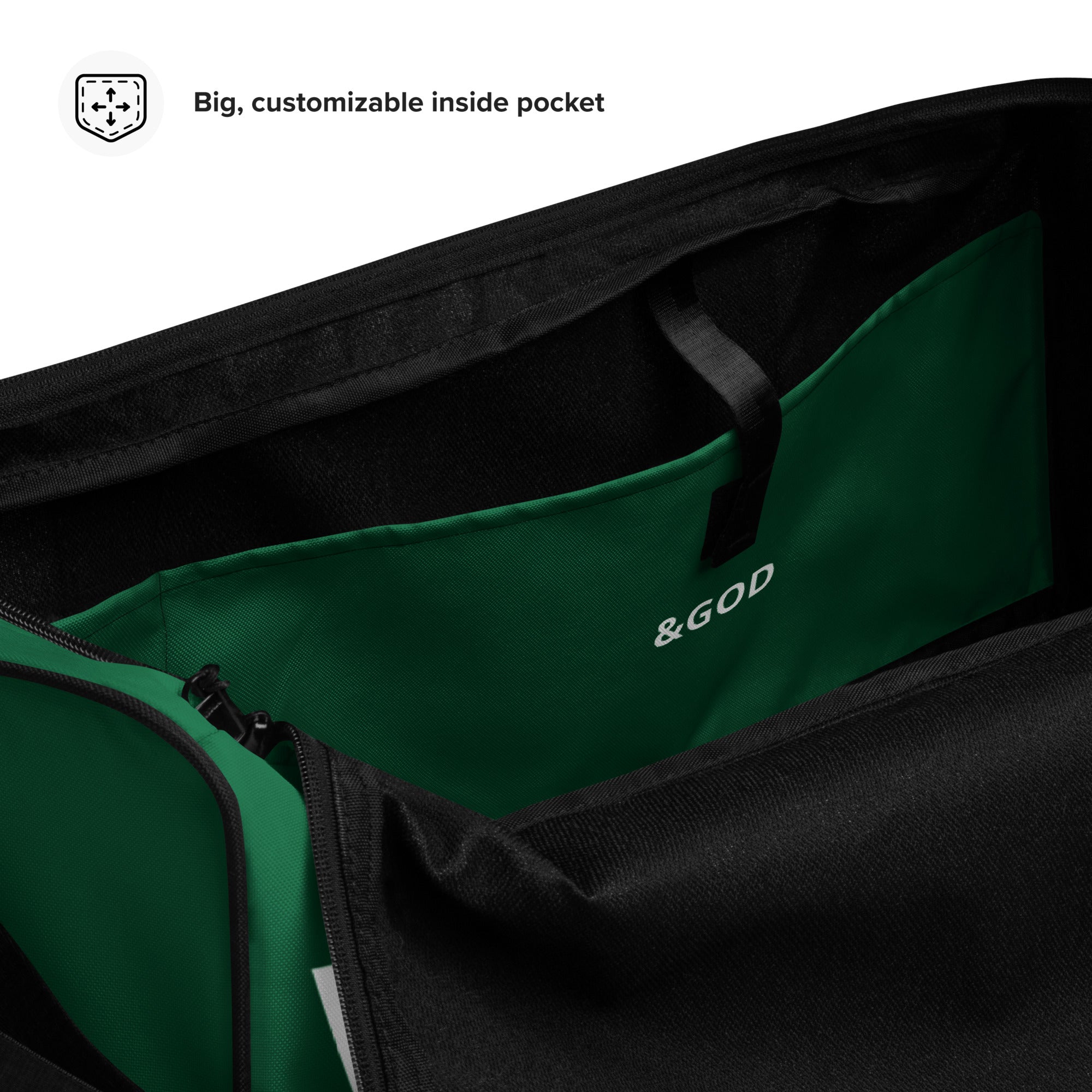 Volleyball &God Irish City Duffle Bag