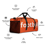 Football &God Orange City Duffle Bag