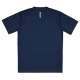 Basketball &God Navy Recycled Unisex Sports Jersey T-Shirt