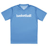 Basketball &God Sky Recycled Unisex Sports Jersey T-Shirt