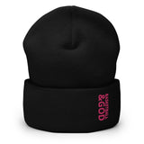 Basketball &God Flamingo Cuffed Beanie