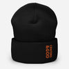 Centers &God Orange Cuffed Beanie