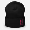 Baseball &God Flamingo Cuffed Beanie
