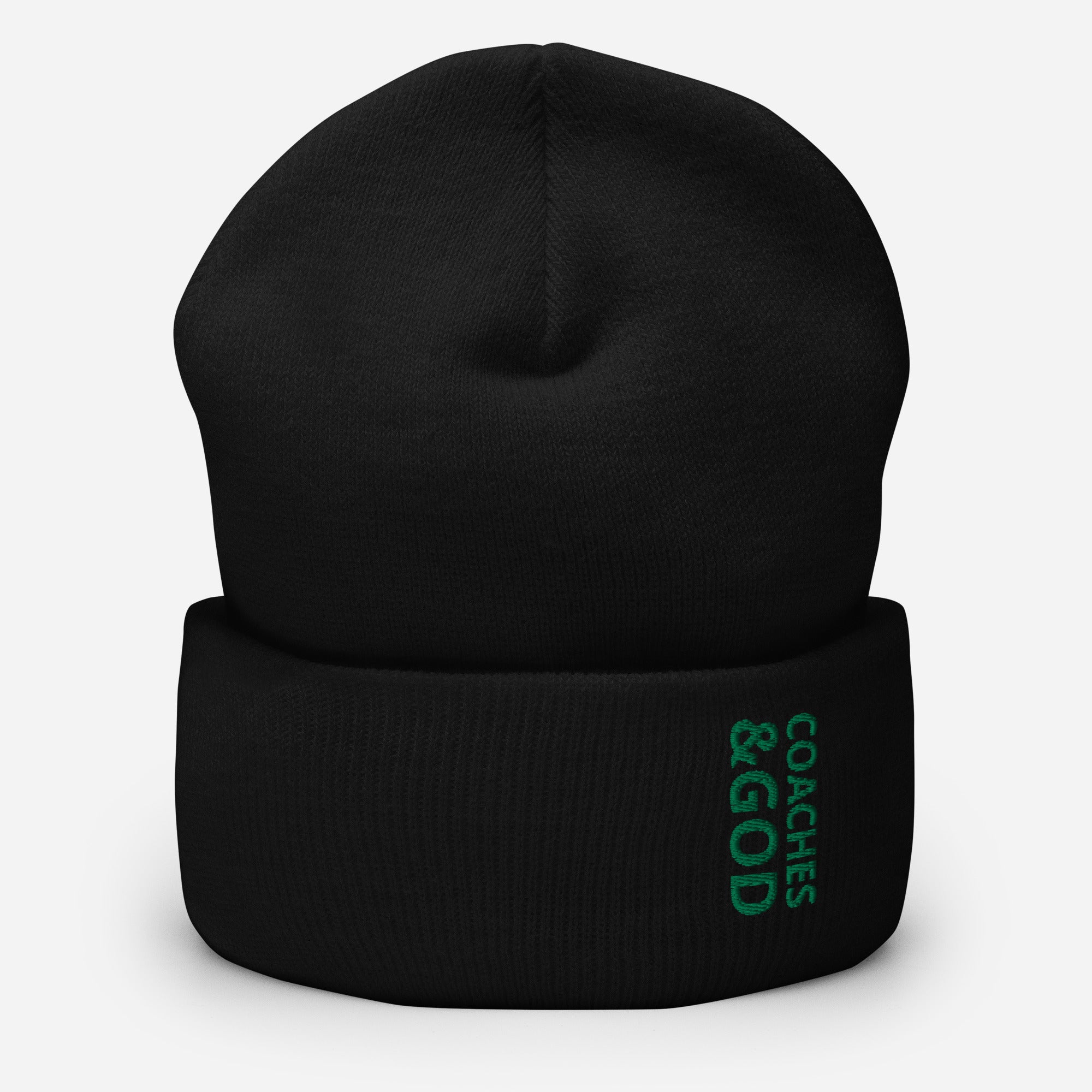1STAR Coaches &God Irish Cuffed Beanie