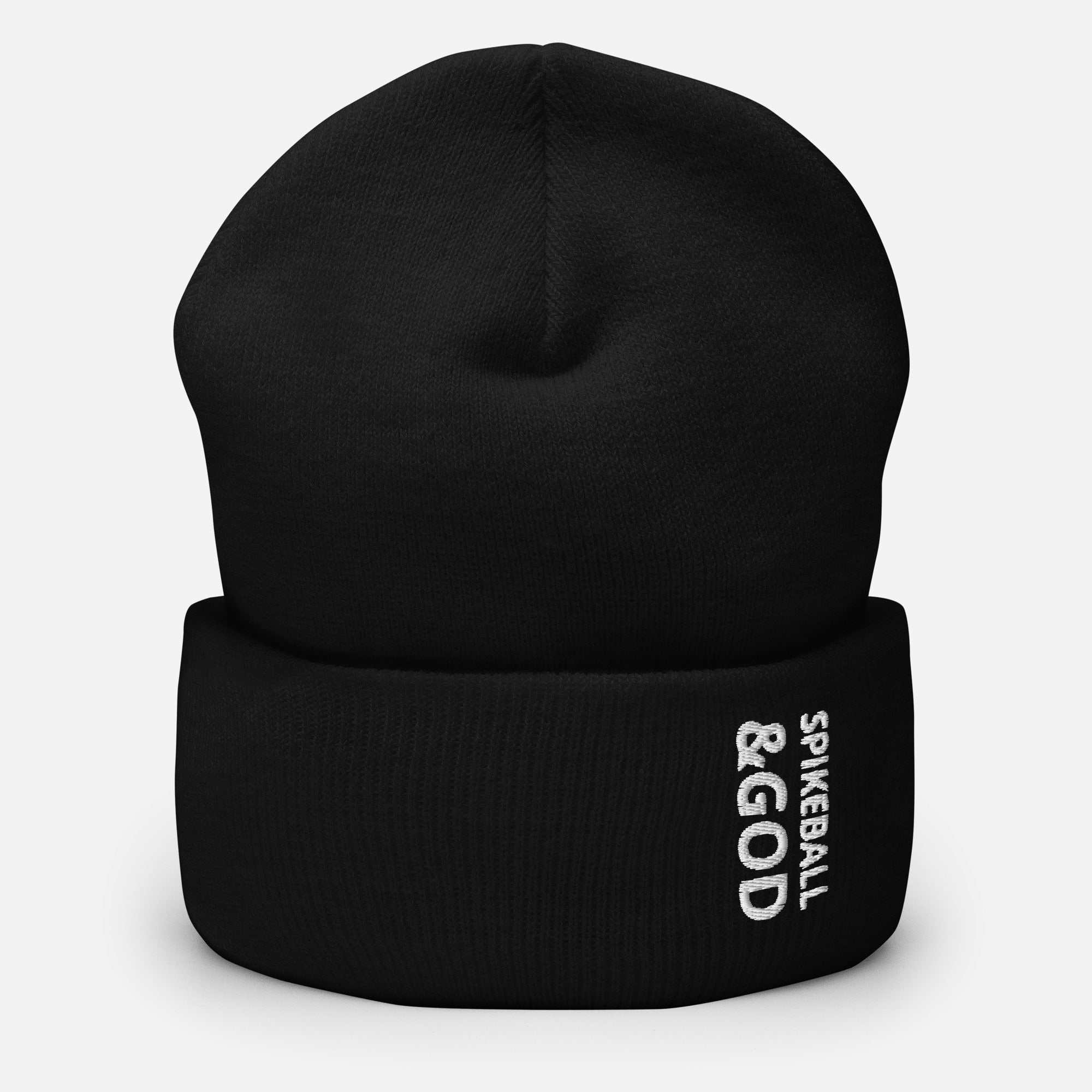 Spikeball &God Cuffed Beanie