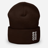 Surfers &God Cuffed Beanie