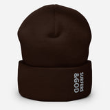 Surfers &God Smoke Cuffed Beanie