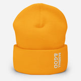 Baseball &God Cuffed Beanie