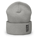 Basketball &God Onyx Cuffed Beanie