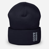 Surfers &God Smoke Cuffed Beanie