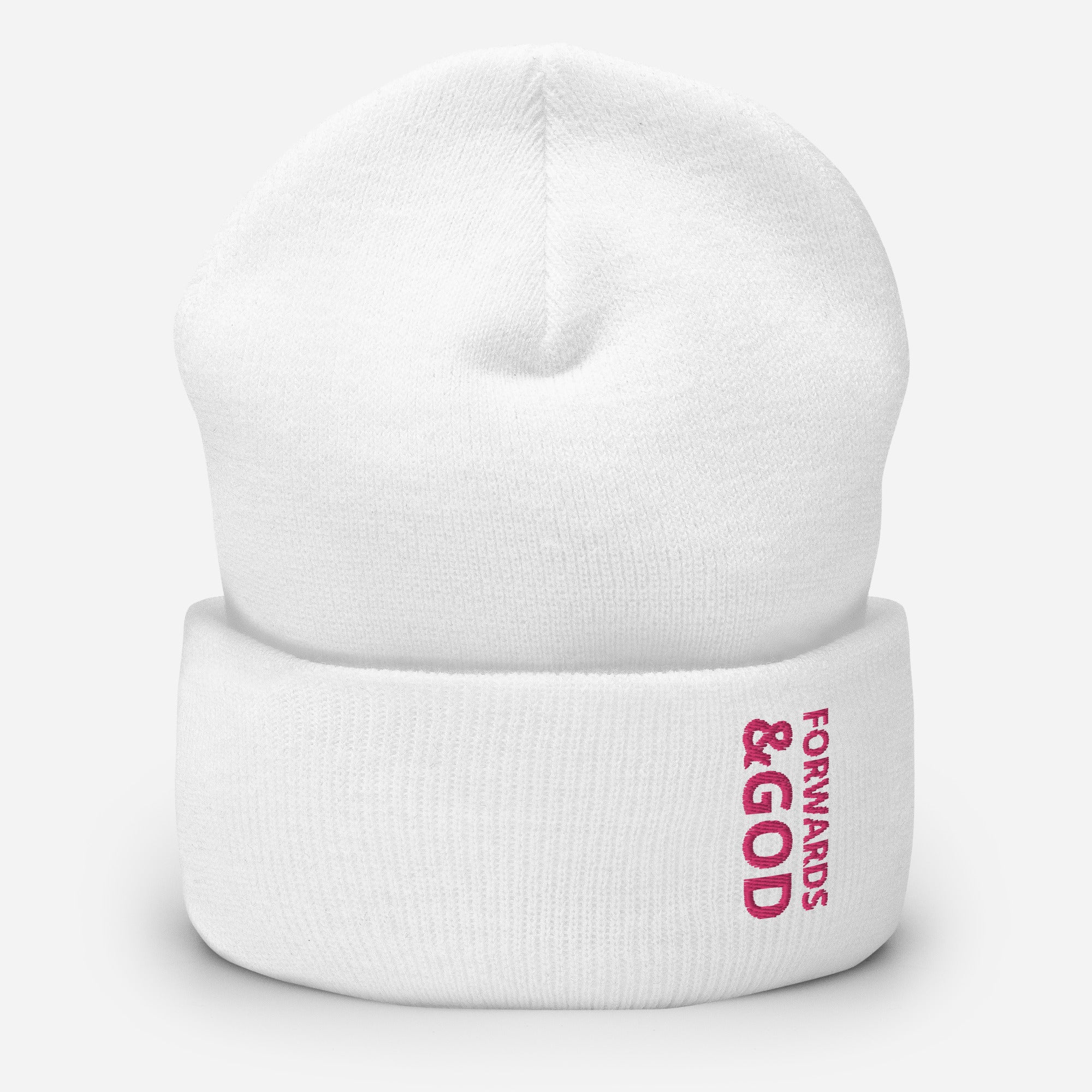 Forwards &God Flamingo Cuffed Beanie