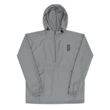 Football &God Vertical Onyx Embroidered Champion Packable Jacket