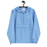 Basketball &God Vertical Embroidered Champion Packable Jacket