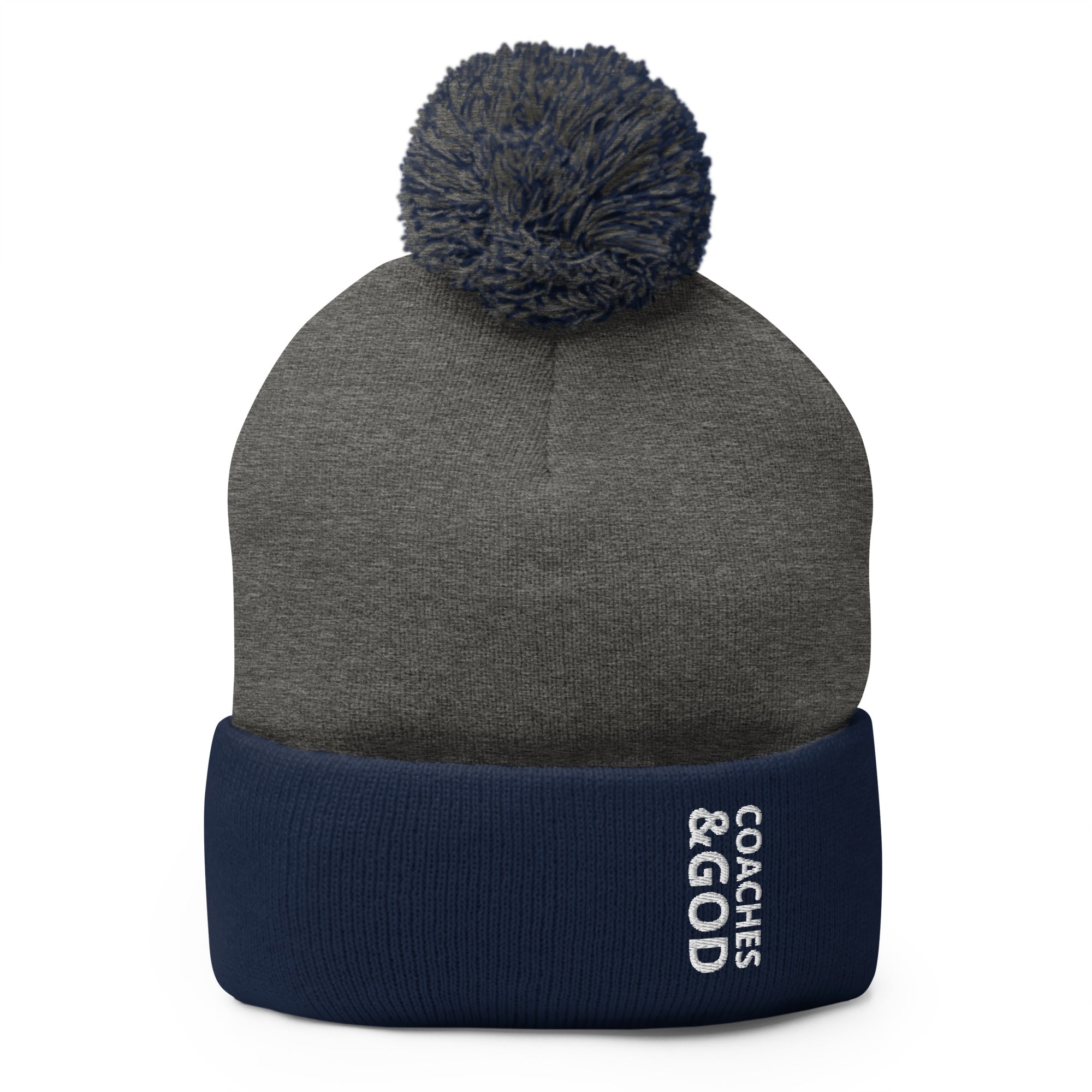 1STAR Coaches &God Pom-Pom Beanie