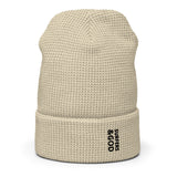 Surfers &God Vertical Onyx Waffle Beanie