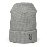 Football &God Vertical Onyx Waffle Beanie