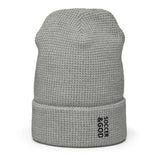 Soccer &God Vertical Onyx Waffle Beanie