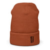 Spikeball &God Vertical Onyx Waffle Beanie